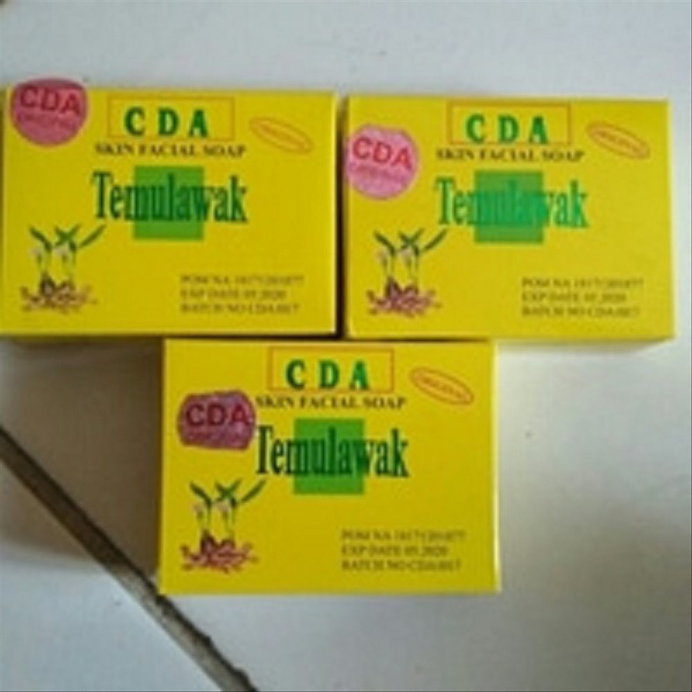 Sabun Temulawak CDA Original - Facial Soap