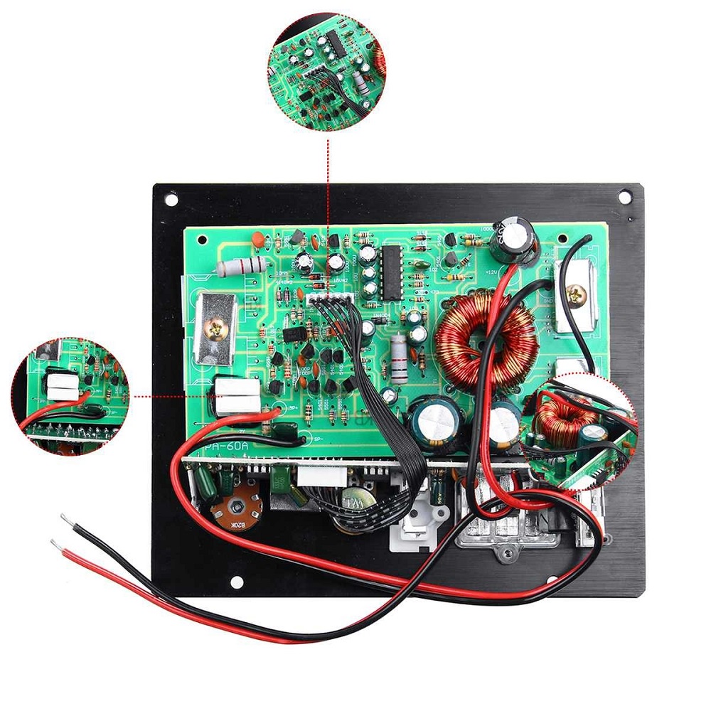 Mono Car Audio Amplifier Bass Subwoofer 600W