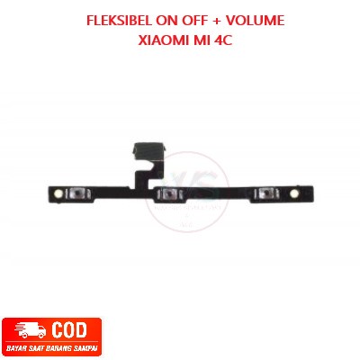 FLEKSIBEL ON OFF + VOLUME XIAOMI MI 4C / MI 4 C | WELSUS