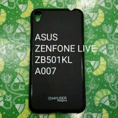 ASUS ZENFONE LIVE / ZB501KL / A007 softcase silikon karet dan antigores