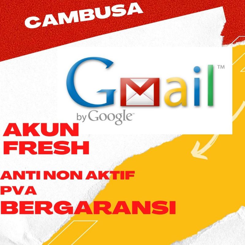 akun Gmail Fresh PVA Bergaransi