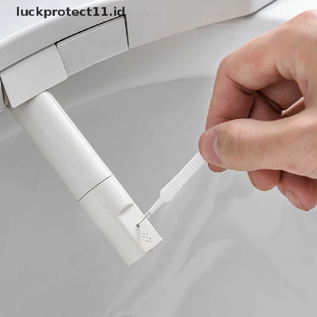 &lt; Luckprotect11.Id &gt; Sikat Penghilang Sumbat Kepala Shower toilet