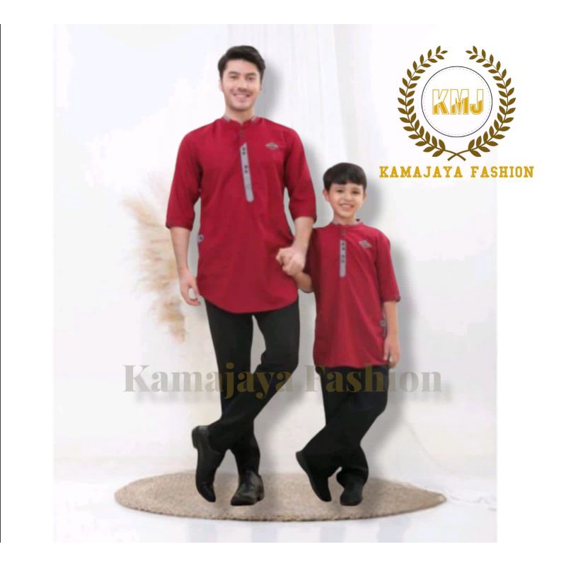 Atasan Baju koko Muslim pria dewasa Kurta Pakistan Bahan katun primium Lengan 3/4 Fashion Modern