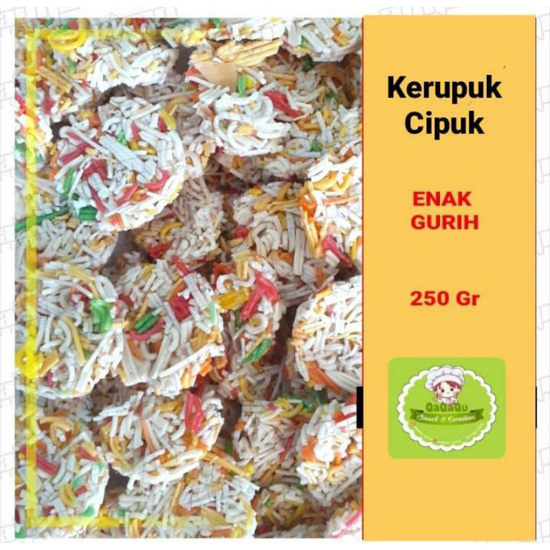 

KERUPUK CIPUK GRANDONG BAWANG GURIH (MENTAH)