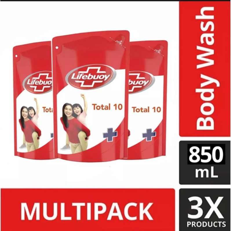 Sabun Lifebuoy cair dapat 3 pcs