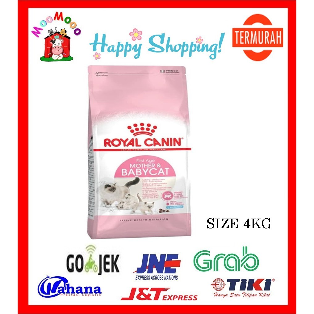 Royal Canin Mother And Baby Cat 4kg - Dry Food Mom &amp; Babycat (Cat Food) Makanan Kucing Bayi dan Indukan