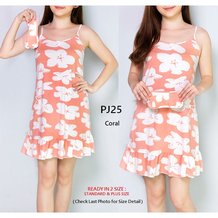 PJ25 - Piyama Daster Motif Lucu