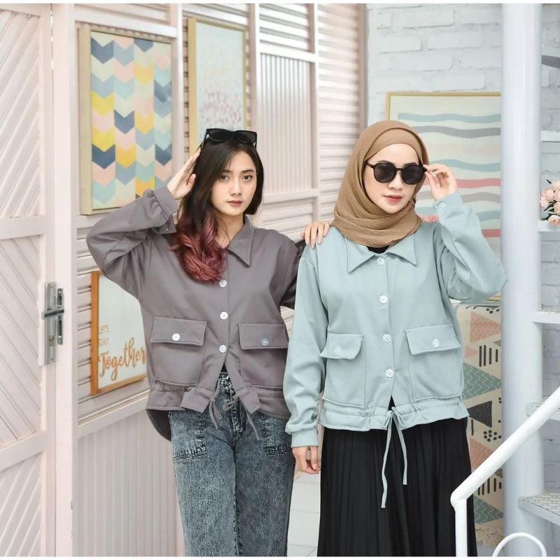 Alin outer cardigan fashion remaja wanita