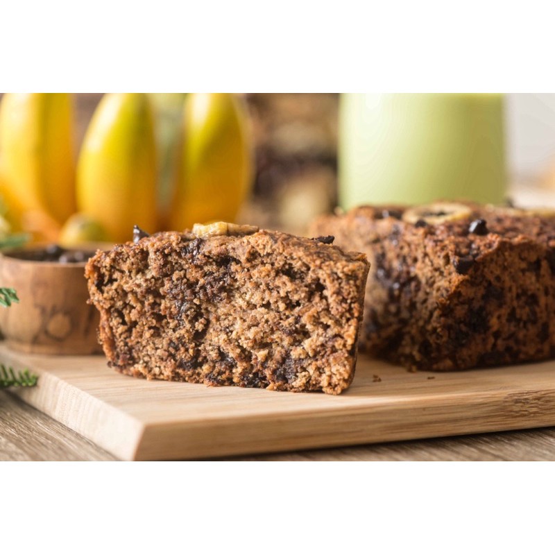 

Vegan & Gluten Free Banana Bread (Pilih Tanpa Refined Sugar / Dengan Refined Sugar)