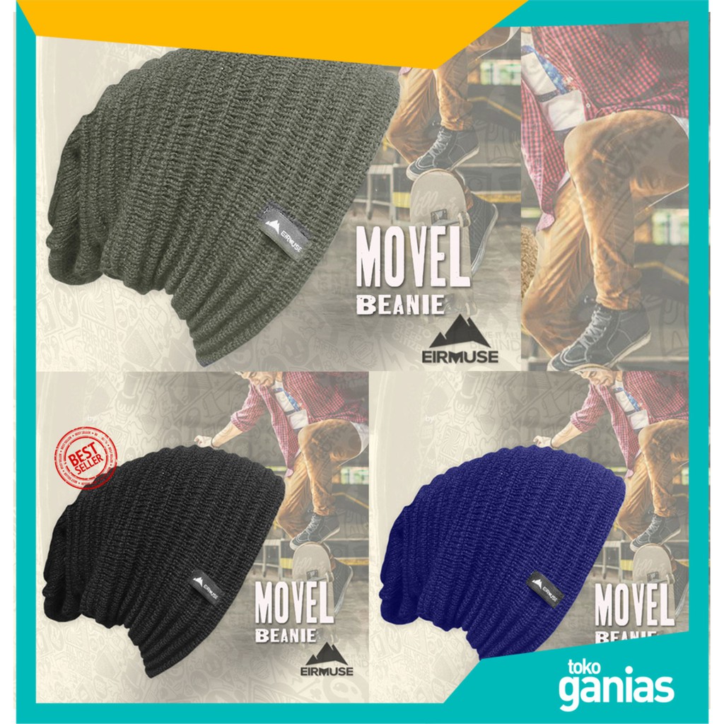 TOPI KUPLUK DISTRO ORIGINAL MOVEL BEAN BY EIRMUSE