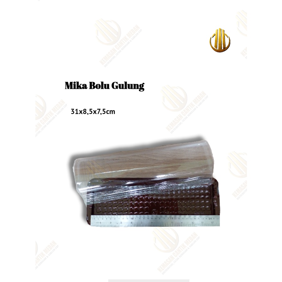 Mika Bolu Gulung30cm /Kotak Bolu Gulung/Kemasan Bolu 30cm