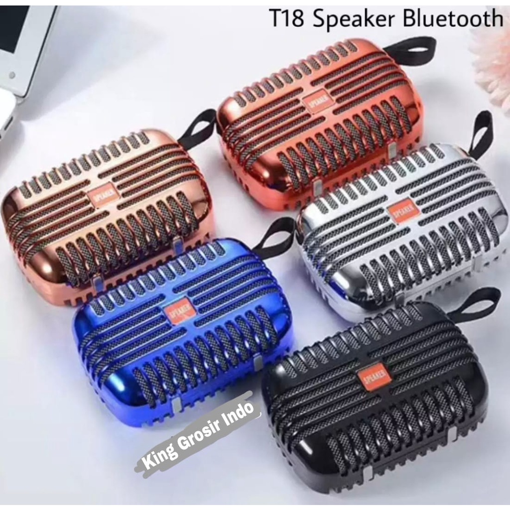 Speaker Bluetooth T18 Portable Wireless Speaker T 18