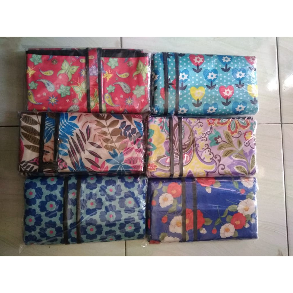 TIKAR PIKNIK 150CM microsatin KARPET TAMASYA LIBURAN PORTABLE BISA LIPAT MODEL TAS ANTI AIR 1KG=2PCS