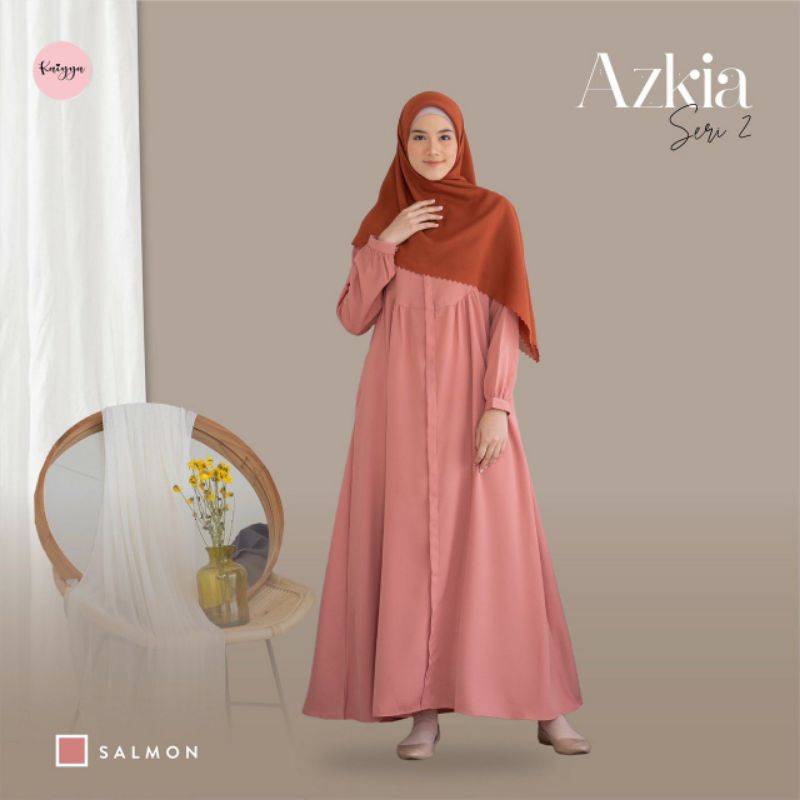 GAMIS POLOS AZKIA DRESS KAIYYA HIJAB DRESS ONLY