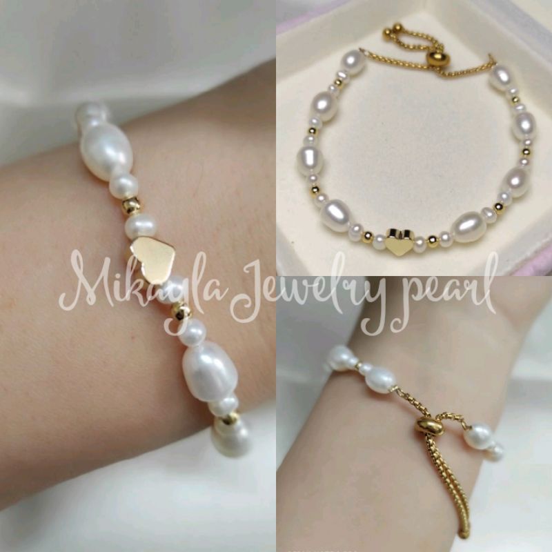 Gelang serut mutiara lombok|Gelang mutiara kekinian|Gelang mutiara asli|Gelang mutiara lombok|Kado