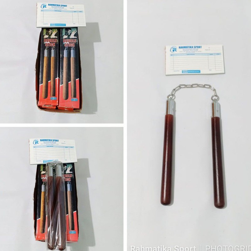 Double Stick Kayu Ruyung Olahraga