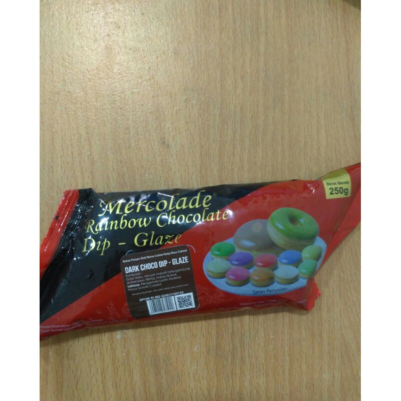 

Mercolade Rainbow Chocolate Dip Glaze 250gr