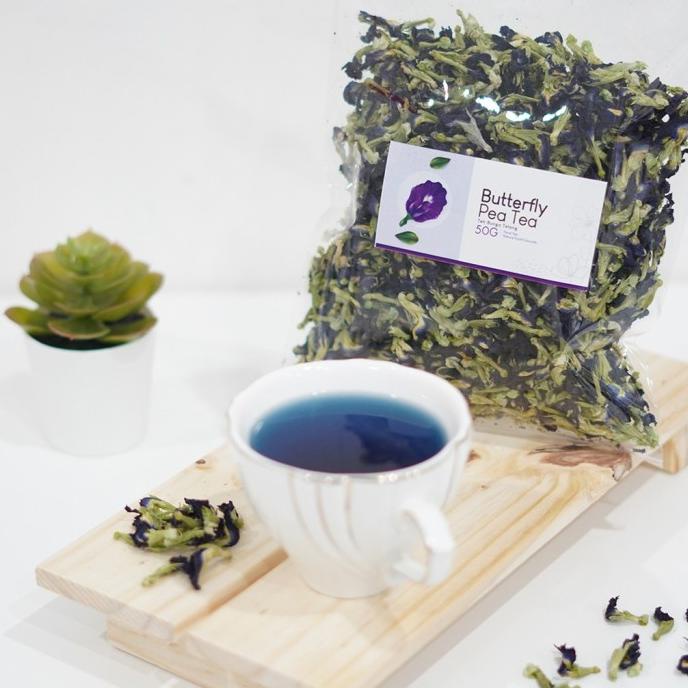 

[COD] Teh Bunga Telang 100 gr Butterfly Pea Tea Seduh Premium Quality [COD]