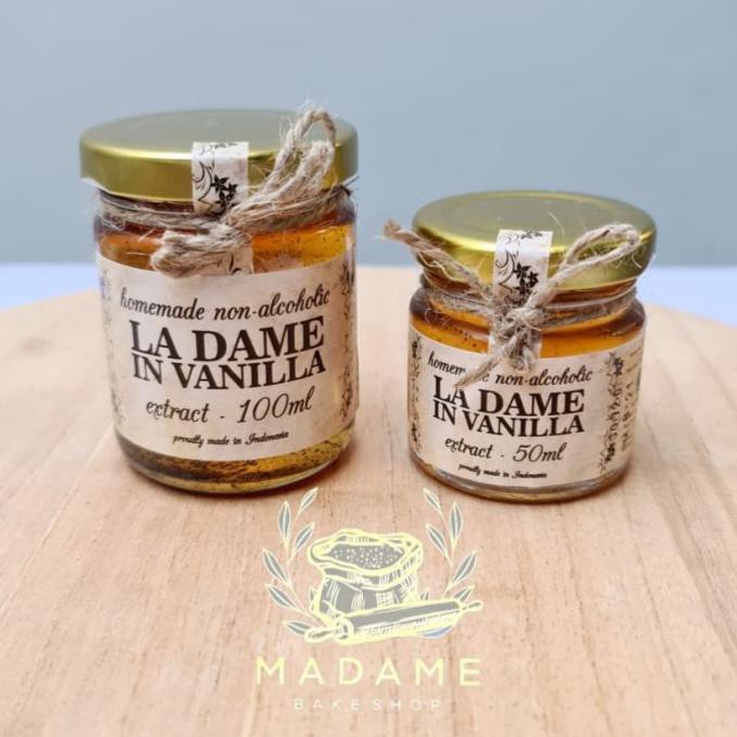 

Monggo] La Dame In Vanilla Extract / Ladame In Vanilla Extract 100Ml