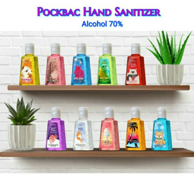 Cartoon Holder with Hand Sanitizer Pockbac 29ml / Fashion Hand Sanitizer Gantungan Tas