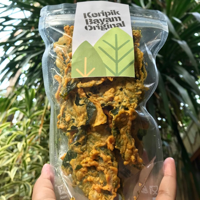 

Keripik bayam