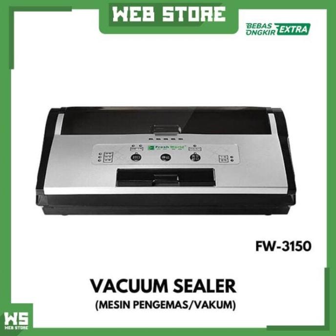 Vacuum Sealer Freshworld FW 3150 Mesin Alat Vakum Kering Basah Tiup --Termurah--