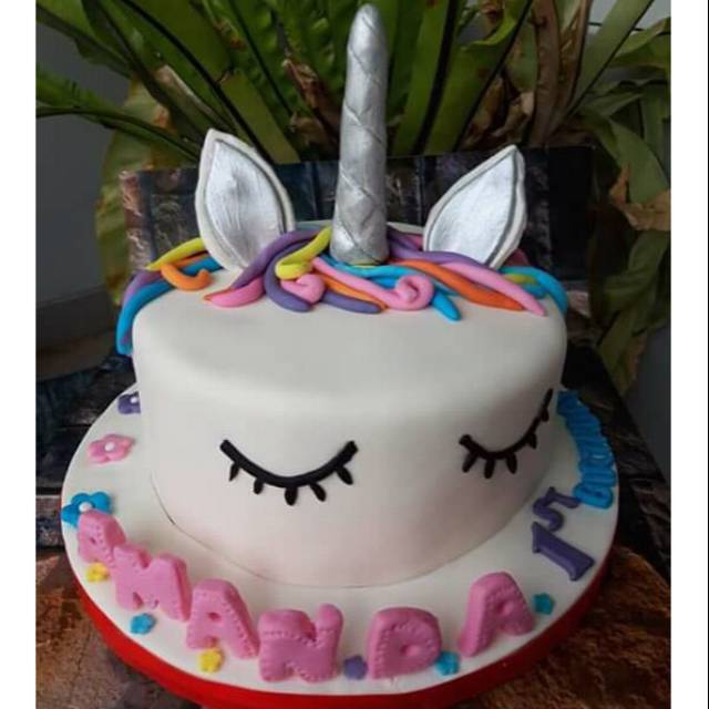 

KUE ULANG TAHUN (UNICORN CAKE)