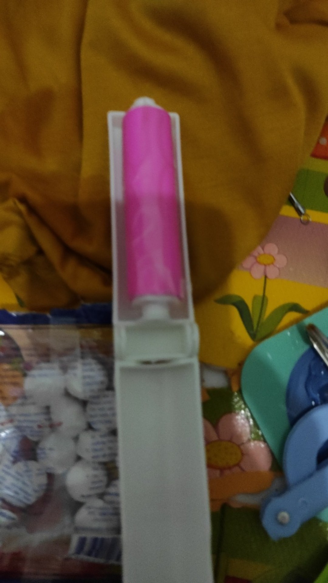 Mini Lint Roller Travel Dust Roller Pembersih Debu Pakaian Pembersih Debu Ketombe Kepala