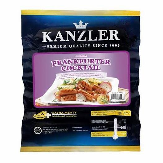 

windytriastuti13 kanzler premium sosis ayam frankfurter cocktail chicken sausage 500gr TERLARIS TERPERCAYA ORIGINAL