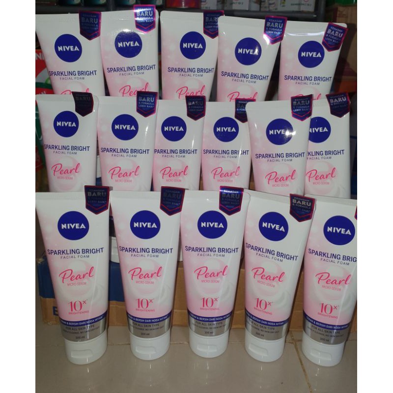 Nivea Sparkling Bright Facial Foam 100ml