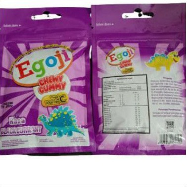 Egoji Chewy Gummy ( Isi 10 butir )