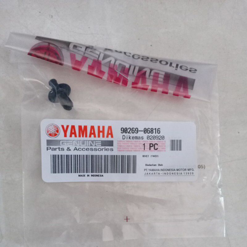 Klip Plastik /Paku Rivet Plastik N-Max Yamaha Asli