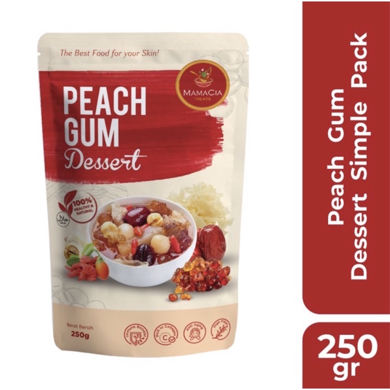 Jual peach gum mamacia dessert Shopee Indonesia