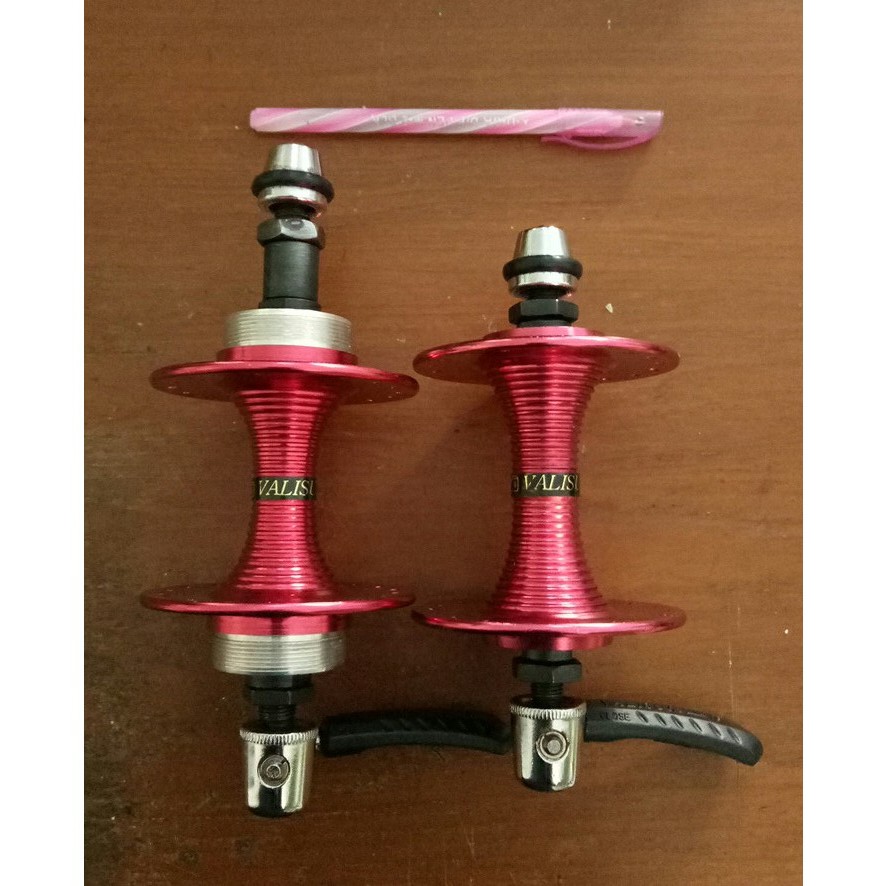 HUB SEPEDA BALAP VALISUM MTB BMX FIXIE BOS SEPEDA 36 HOLE QUICK RELEASE MADE IN TAIWAN NOS