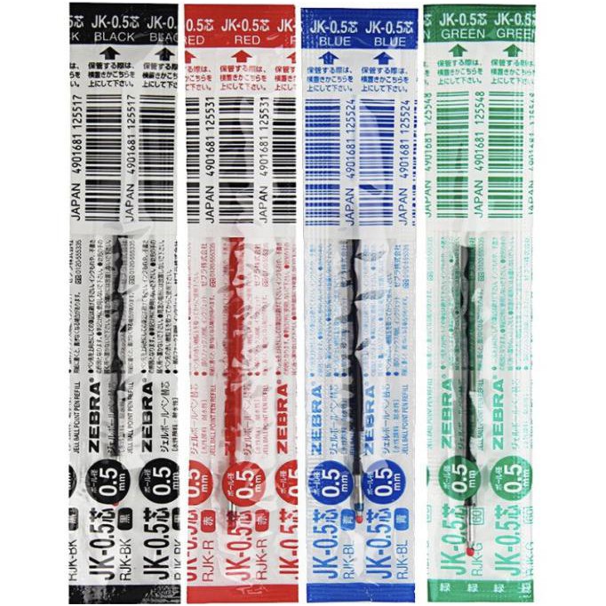 

Refill Zebra Sarasa 3S/4S JK-0.5 - Hitam AP018