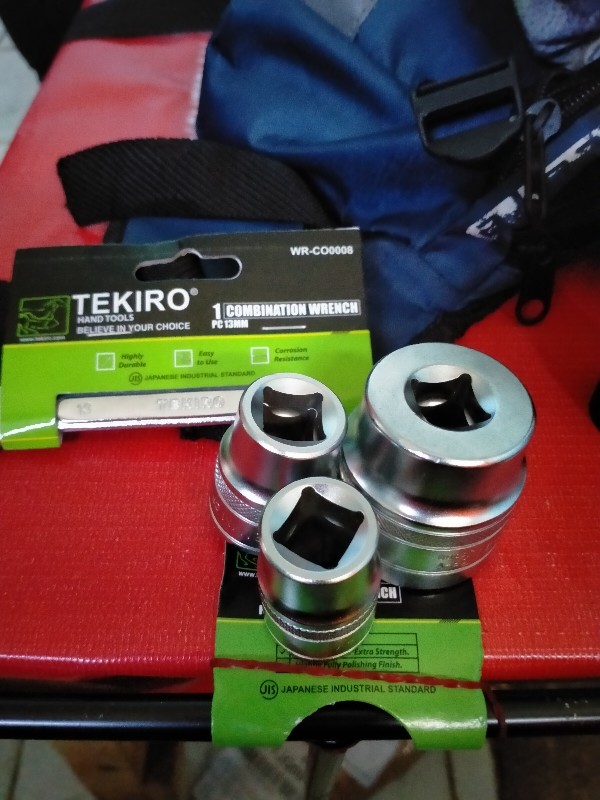 Mata Kunci Sok 1/2 Dr 6pt 19 Mm Tekiro / Mata Sock / Socket