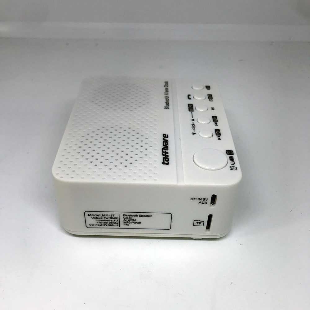 Taffware Jam Alarm Dengan Speaker Bluetooth - BC-01