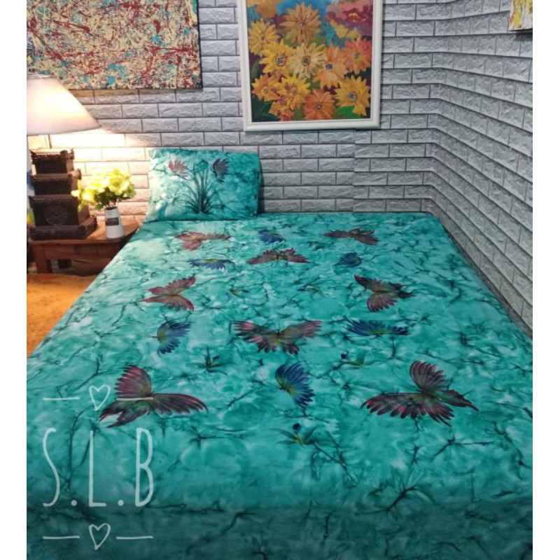 Sprei Lukis Bali UK 200 Custom (Pilih Motif Dan Warna)