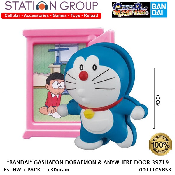 BANDAI GASHAPON DORAEMON CLIP DELUX DORAEMON & ANYWHERE DOOR (SCENE A) PAPER KLIP