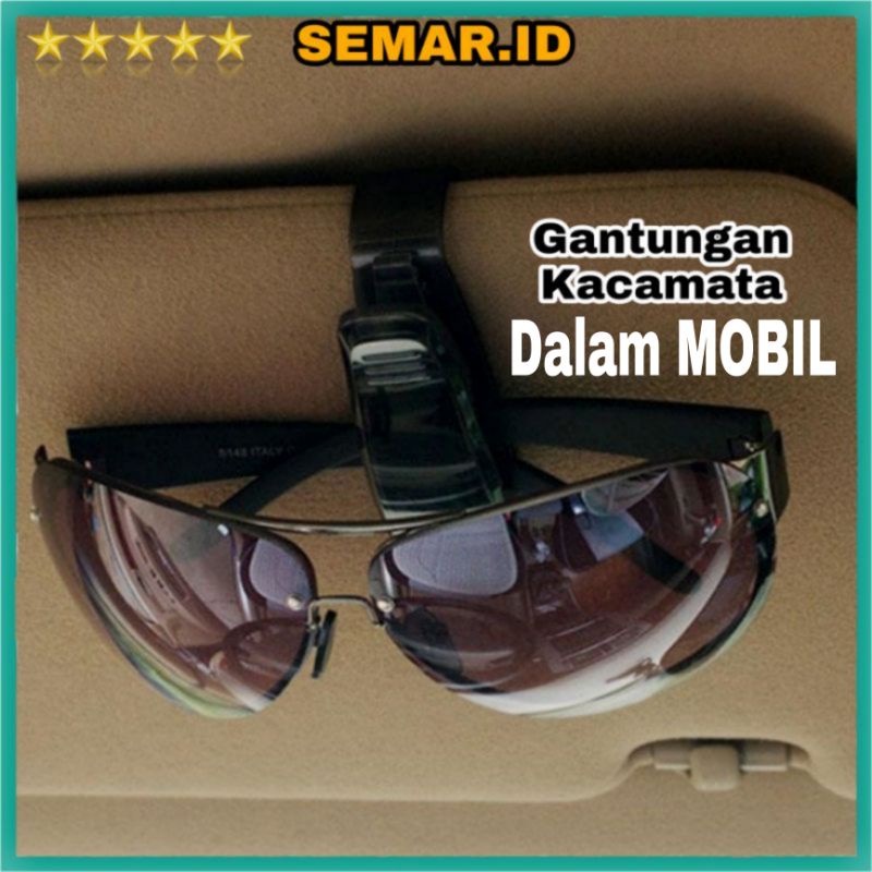 Gantungan Kacamata Vehicle Mounted SunGlasses Clip