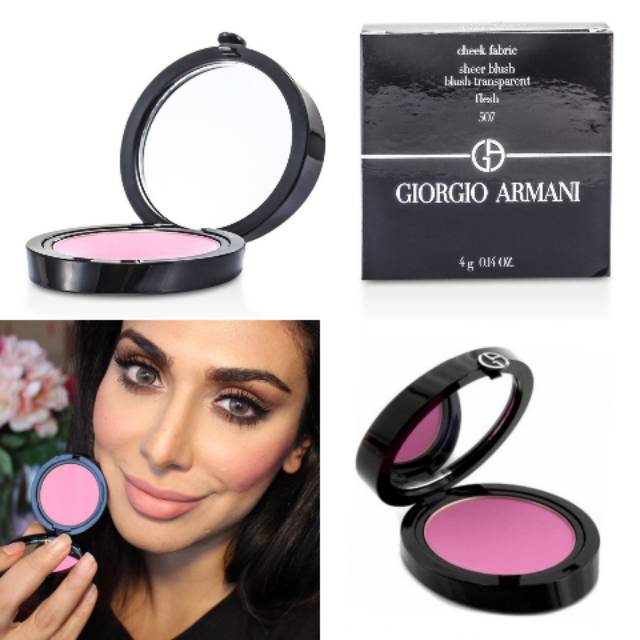 giorgio armani blushing fabric