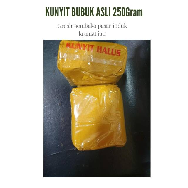 

Kunyit Bubuk Asli 250gram