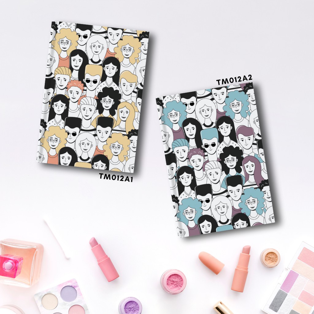 

[PRE-ORDER] TM012A Hardcover Notebook Doodle People