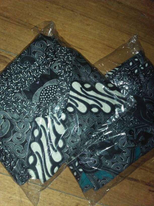 Batik Couple Keluarga Sania Ruffle Ori Ndoro Jowi Dnt Motif Dimensi