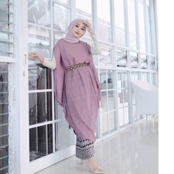 6.6 Flash Sale outer kaftan/kaftanrinjani/outerAleira/kaftan lily buruan
