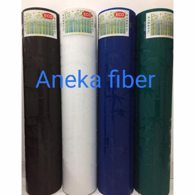 fiber pagar motif bambu(bambolite)