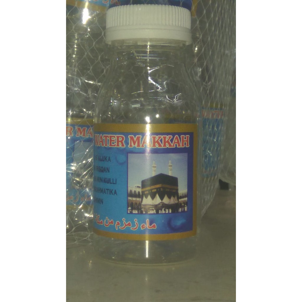 MURAH Botol Zam-Zam 80ml Oleh-Oleh Haji &amp; Umroh Botol Zam Zam Plastik