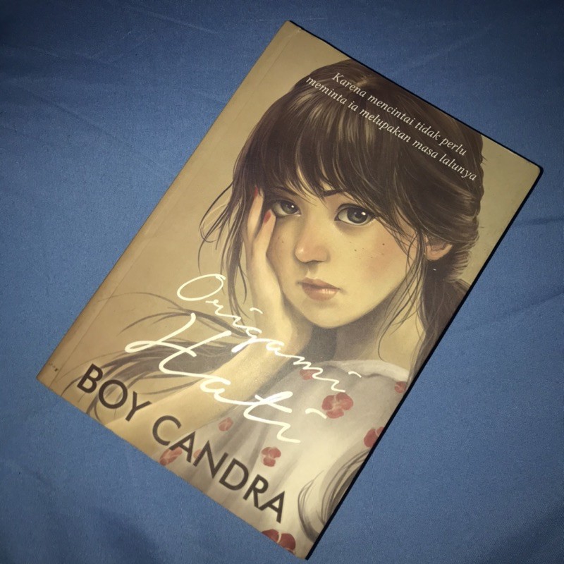 Novel Origami Hati Boy Candra (preloved)