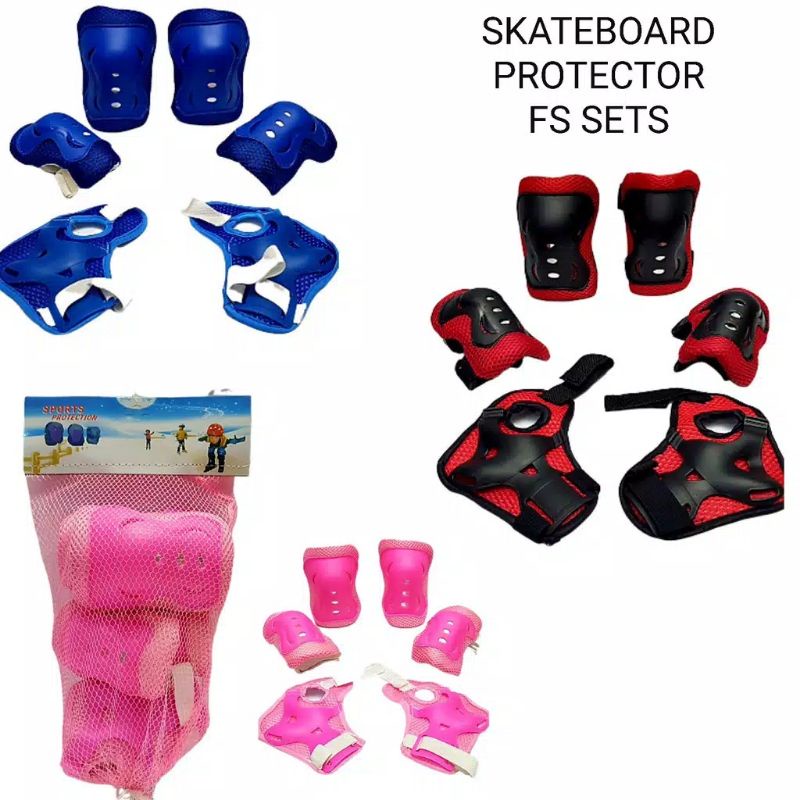 Deker Pelindung untuk bermain sepatu roda / skateboard / hoverboard / sepeda