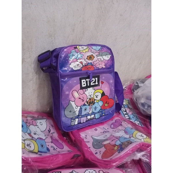 tas ngaji.  tas slempang anak. 21×27